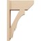 Ekena Millwork 7 1/2-in W x 16-in D x 24-in H Balboa Slat Rough Cedar Woodgrain TimberThane Outlooker, Primed Tan OUTUR075X16X24BOA24RCPR - alternate 4